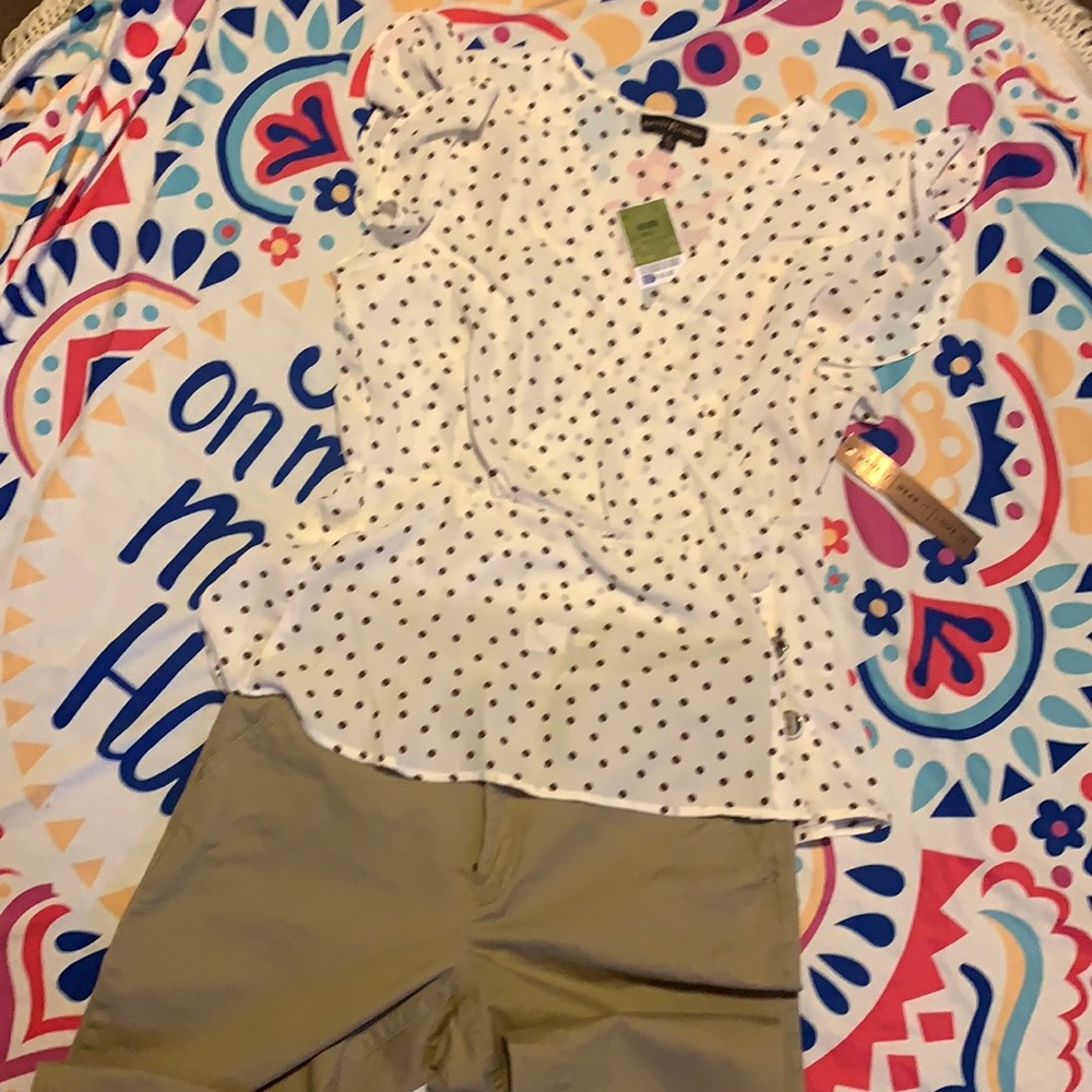 Almost famous dress shirt size large